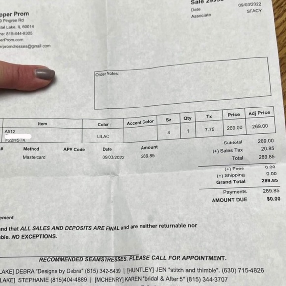 Gipper Prom Lilac Homecoming Dress - Picture 4 of 4